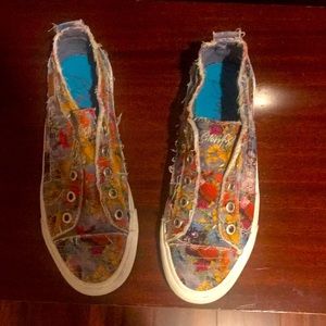 Blowfish floral sneakers